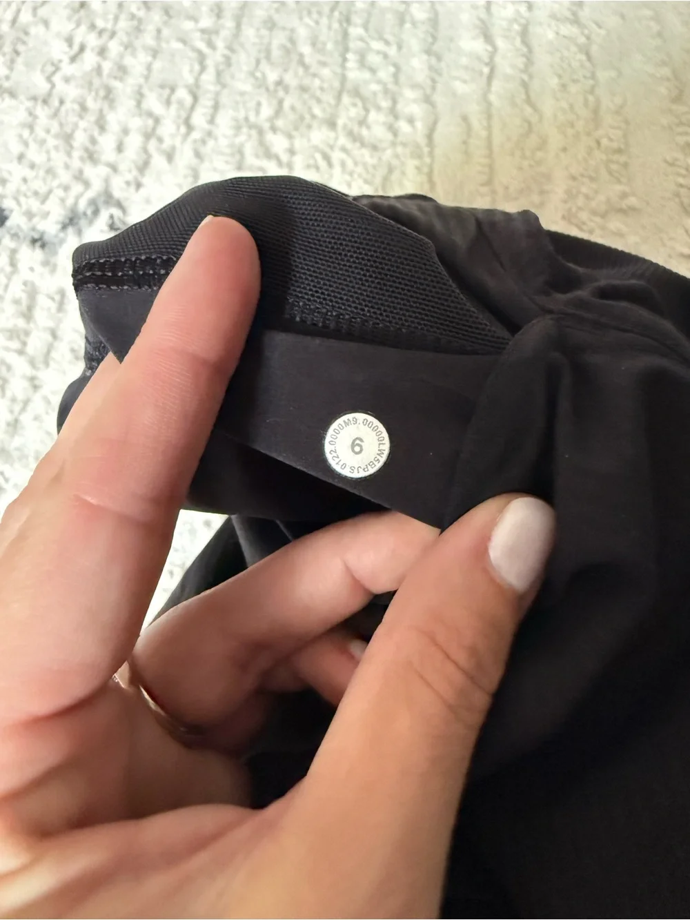 lululemon athletica Women’s Black Dance StudioJogger Pants with Drawstring Waist